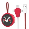 Wholesale durable high speed multi use 3 in 1 retractable mobile phone usb charging cable