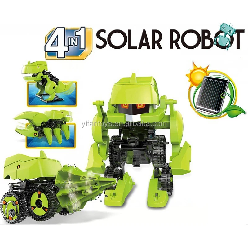 4 in 1 solar robot