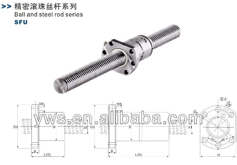 High Precision 10mm Ball Screw 1002 1003 1004 Buy 10mm Ball Screw