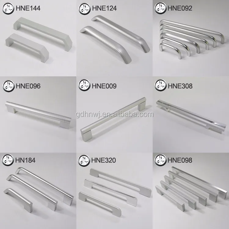 Aluminium Profile Furniture Handles for Kitchen & Cabinets