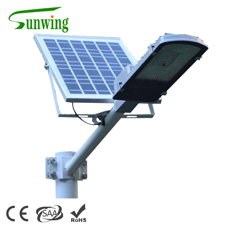 Sunwing Easy Install outdoor lighting 24w 30w 40w 50w 60w solar 30w led street light