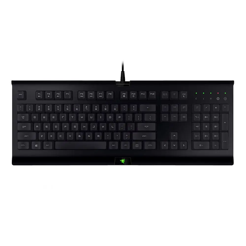 HOT SALE Razer Cynosa Wired Membrane Gaming Keyboard 104 Keys General Without Backlight - Black