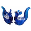 Hand made cute glass squirrel for home decoration.