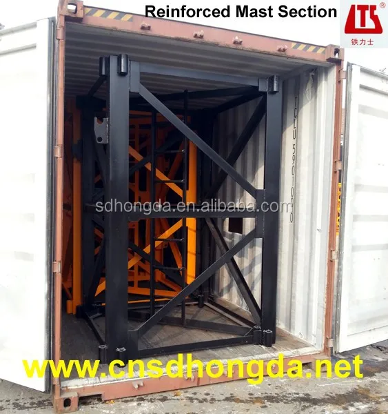 
Electric Self-raising Tower Crane QTZ125F on Sale 