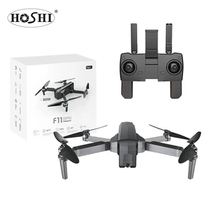 HOSHI SJRC F11 GPS Drone Remote Wifi FPV 1080P Camera 5G Brushless Quadcopter 25mins Flight Time Gesture Control Foldable Drone