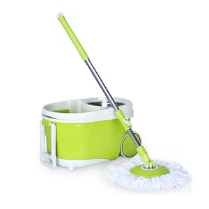 Image of Hot selling home cleaning mop spin microfibre mop with bucket