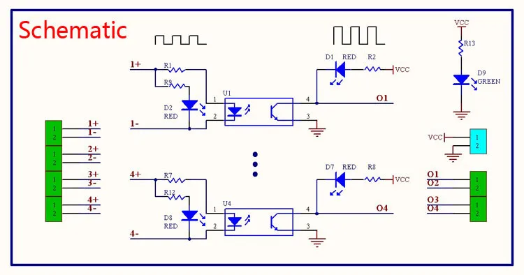 Pc817 схема включения 5в