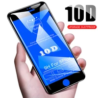 

10D Protective Glass for iPhone 7 Screen Protector iPhone 8 Xr Xs Xs Max Tempered Glass for iPhone X 6 6s 7 8 Plus Xs Glass