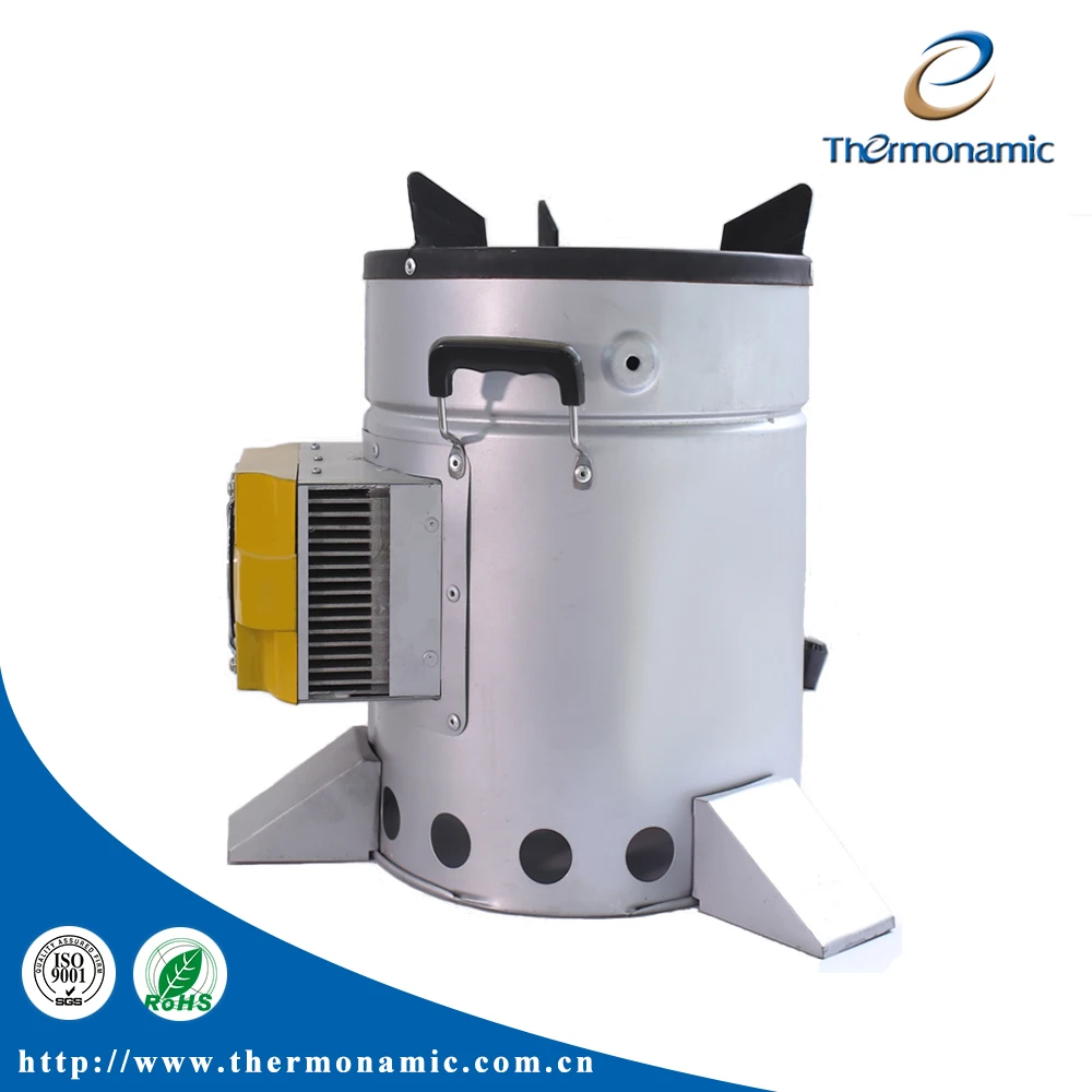 
Biomass Stove with a 10 Watts Thermoelectric Power Generator 
