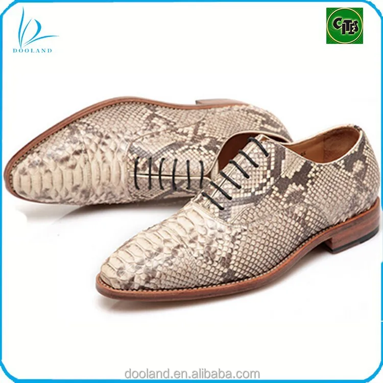 Quality Real Python Skin Men Shoes 