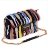 Wholesale new water mink lady handbag bag winter fashion fur messenger bag