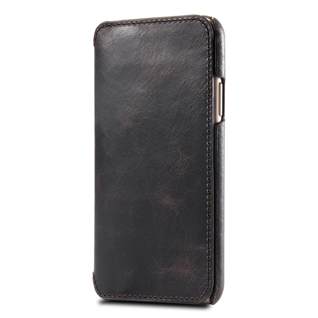 

Luxury Retro Genuine Leather Phone Case For iPhone X