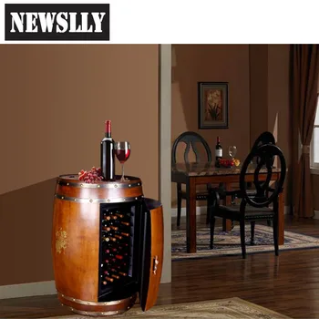 Oak Barrel Wine Fridge Hold 28 Bottles Mini Wine Cellar Thermoelectric Wine Cooler Cabinet Buy Wine Cooler Cabinet Wine Cellar Oak Barrel Wine Fridge Product On Alibaba Com