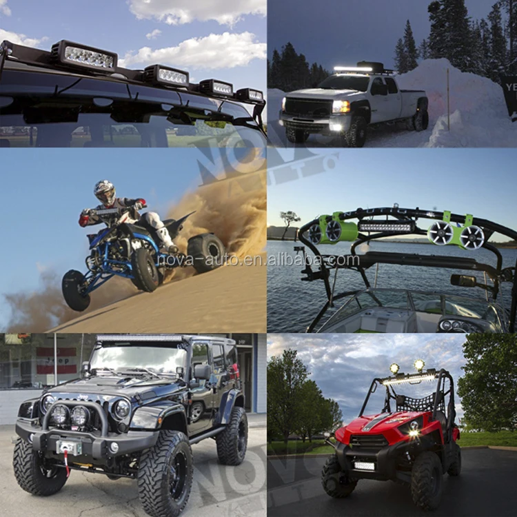 3.5Inch 2250 Lumens 6D Led Work Light 60W 25W Driving Fog Lamp Motorcycle Light