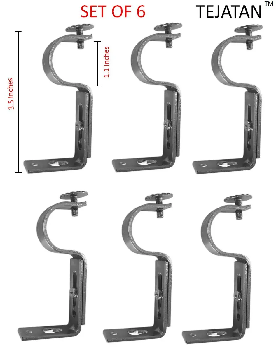 double curtain rod brackets double curtain rod brackets