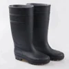 Cheap Waterproof Unisex Black Wholesale Men Women Work Plastic PVC Knee High Rain Boots