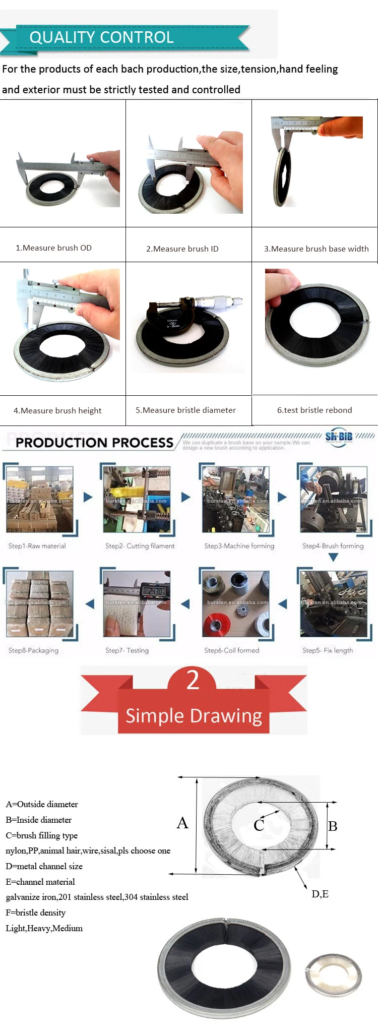 Circular Brush Shaft Seals Buy Circular Brush Shaft Seals,Disc Seals