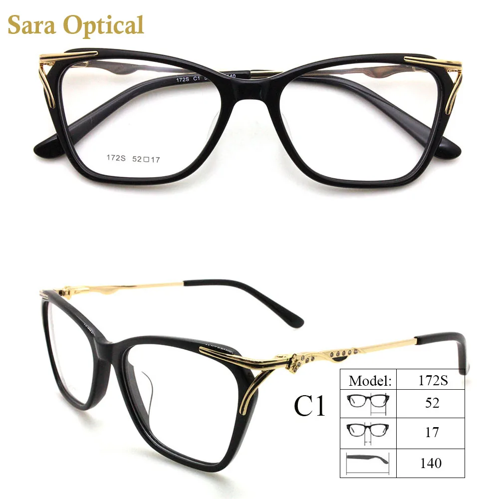 

Guangzhou Sara Eyeglasses New Model Optical Frame Handmade Acetate Eyewear