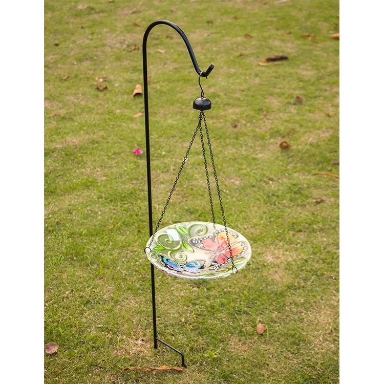 

Butterfly Pattern Garden Hanging Birdbath outdoor bird bath garden ornaments