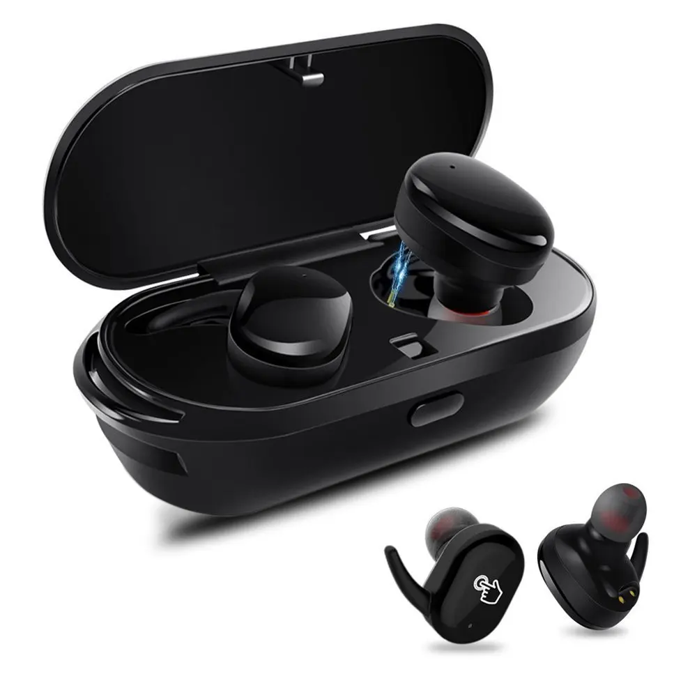 

High Quality Noise Cancelling Bluetooth Earphone Waterproof Mini Wireless Earbuds With Charging Case