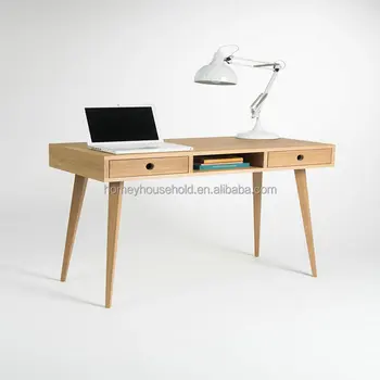 Elegant Scandinavian Furniture Wooden Computer Desk Writing