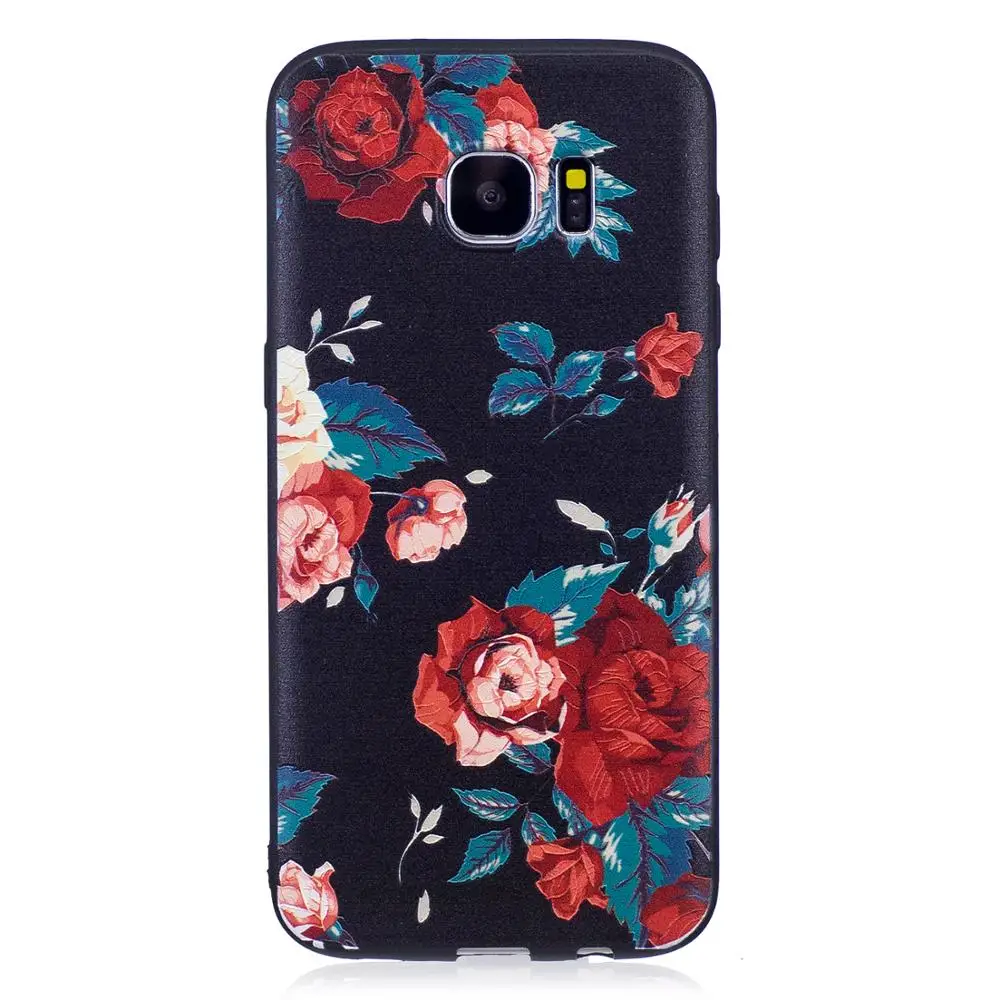 

Free Shipping Portable Travel Case Soft TPU Cellphone Cases for Samsung Case Galaxy S7 Edge Cover, Transparent