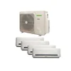ACDC multi zone system installation room use solar split air conditioning