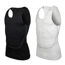 Men Quick Dry Solid Cool Shirt Wicking Gym Run Sports Tank Top Vest Summer S-2XL For Free Shipping