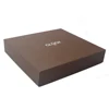 Brown small product customize packaging luxury wallet box