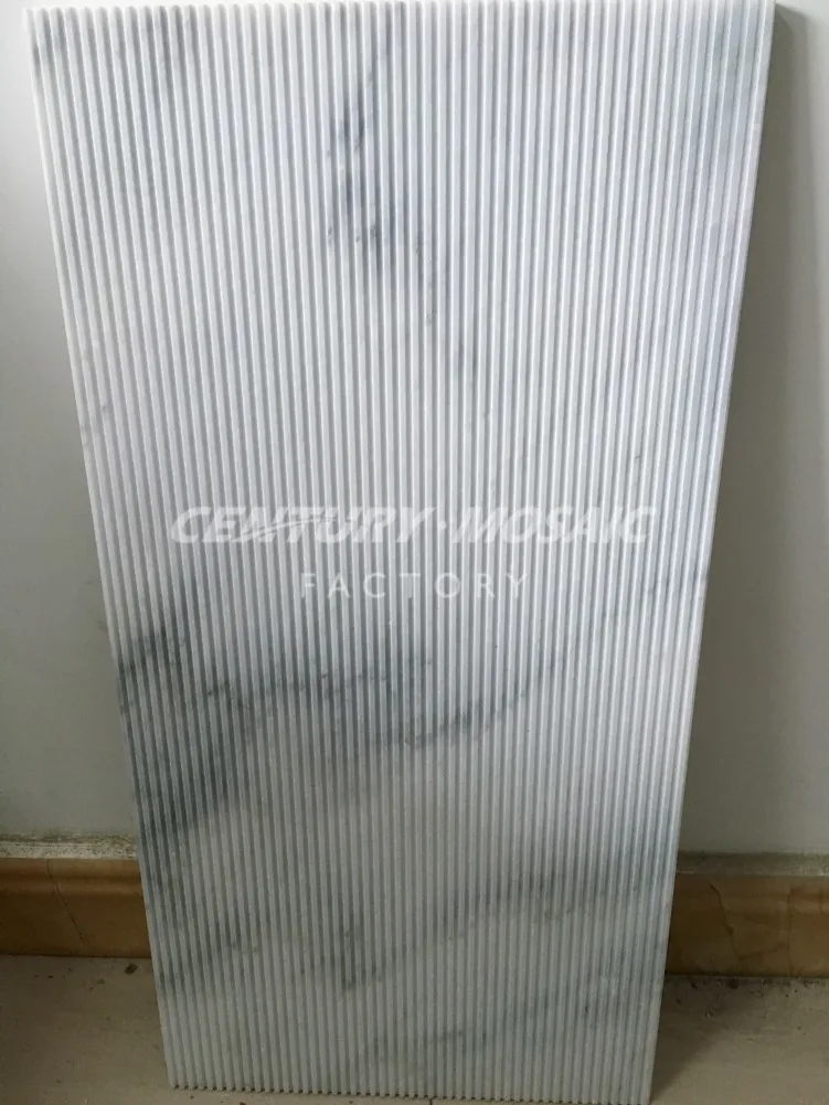 CTR-MT-SW16001 Statuary White Corduroy Tile (4).jpg