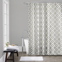 

New fashion American Style eco friendly fancy personalized polyester bath shower curtain