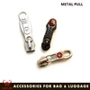 Design brand manufacture personalized wholesale zipper pulls rubber custom metal zipper pull