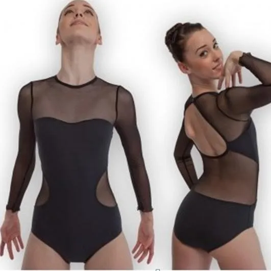 long sleeve dance leotard