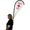 Custom High Quality Walking Teardrop Flag For Advertising