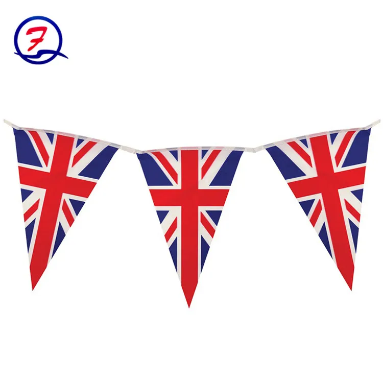 Promotional Outdoor Waterproof Pe Plastic Union Jack British Uk