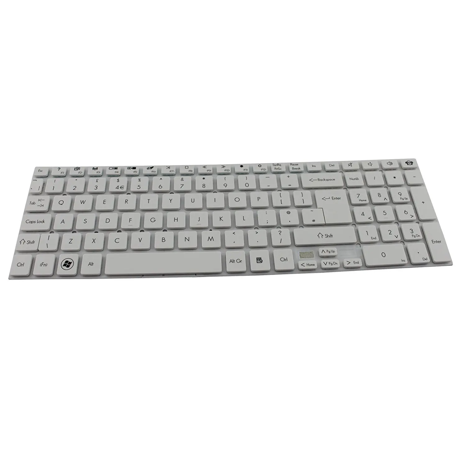 New Gateway NV75S NV75S02U NV75S25U NV75S23U NV75S07H US Keyboard Black NO FRAME