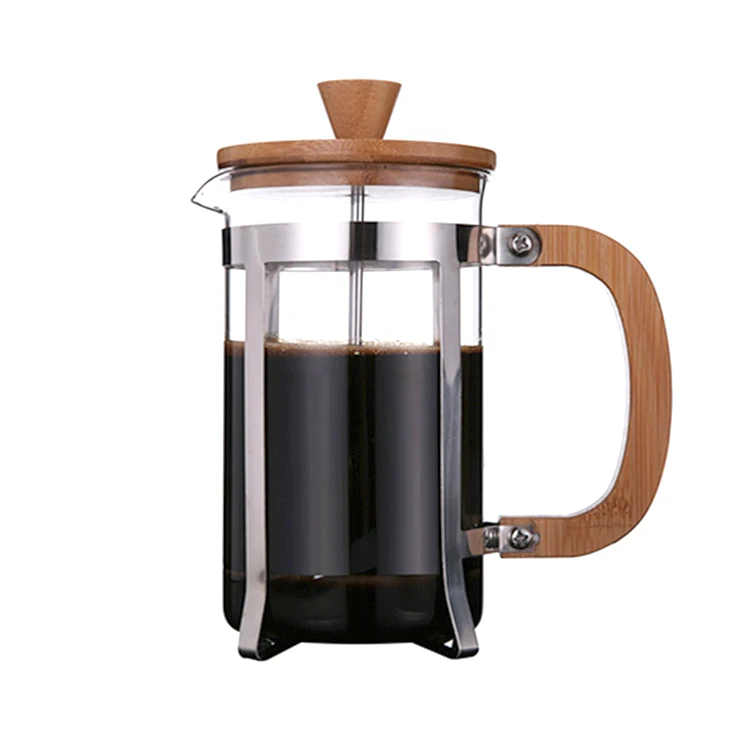 12 Oz French Press Coffee/tea Maker Espresso Press Milk Frother With 18/8 Stainless Steel Filter