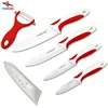 FINDKING Brand Beauty Gifts nice touch handle kitchen knife set Ceramic Knife 3" 4" 5" 6" inch+ Peeler+Covers fruit knife set