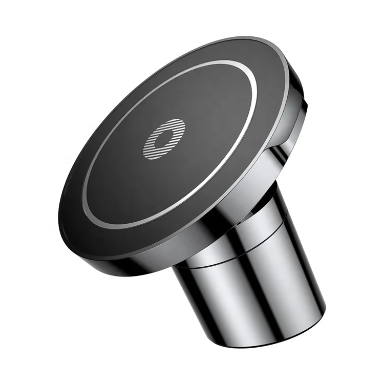 Best selling in Korea 2019 new arrivals Magnetic Wireless Car Charger with 360 degree rotating car holder