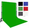 10x20ft Studio Photography Backdrops Black White Green Screen Photo Background 100% cotton muslin for Studio Video Shooting