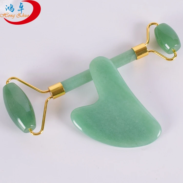 

best sellers POP RELAX therapy real jade roller quartz facial gemstones face Massager Products