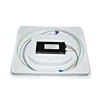 Fiber network equipment FTTH ABS Box 1*3 fiber optic coupler 1 x 2 1 x 4 PLC splitter steel tube fiber circulator