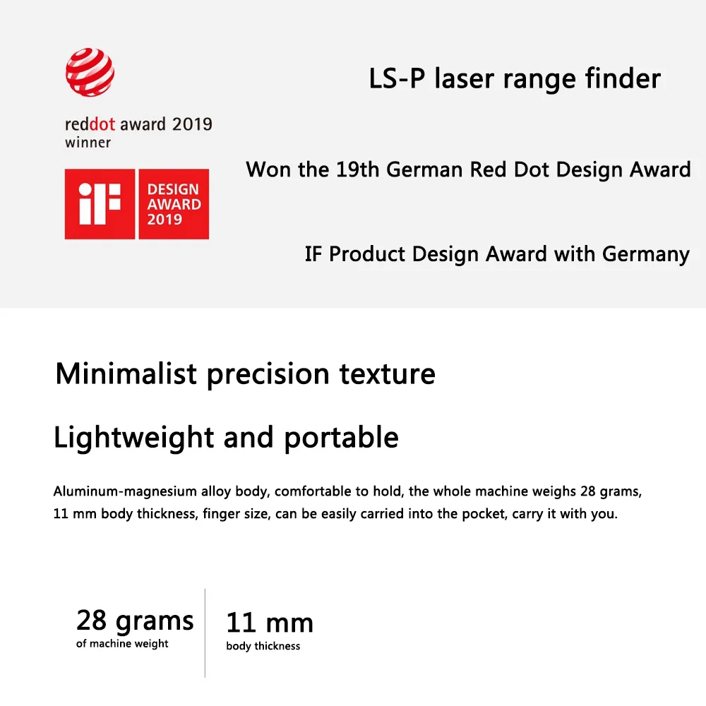 Goto 40m Laser Rangefinder Ls P Laser Distance Meter Laser