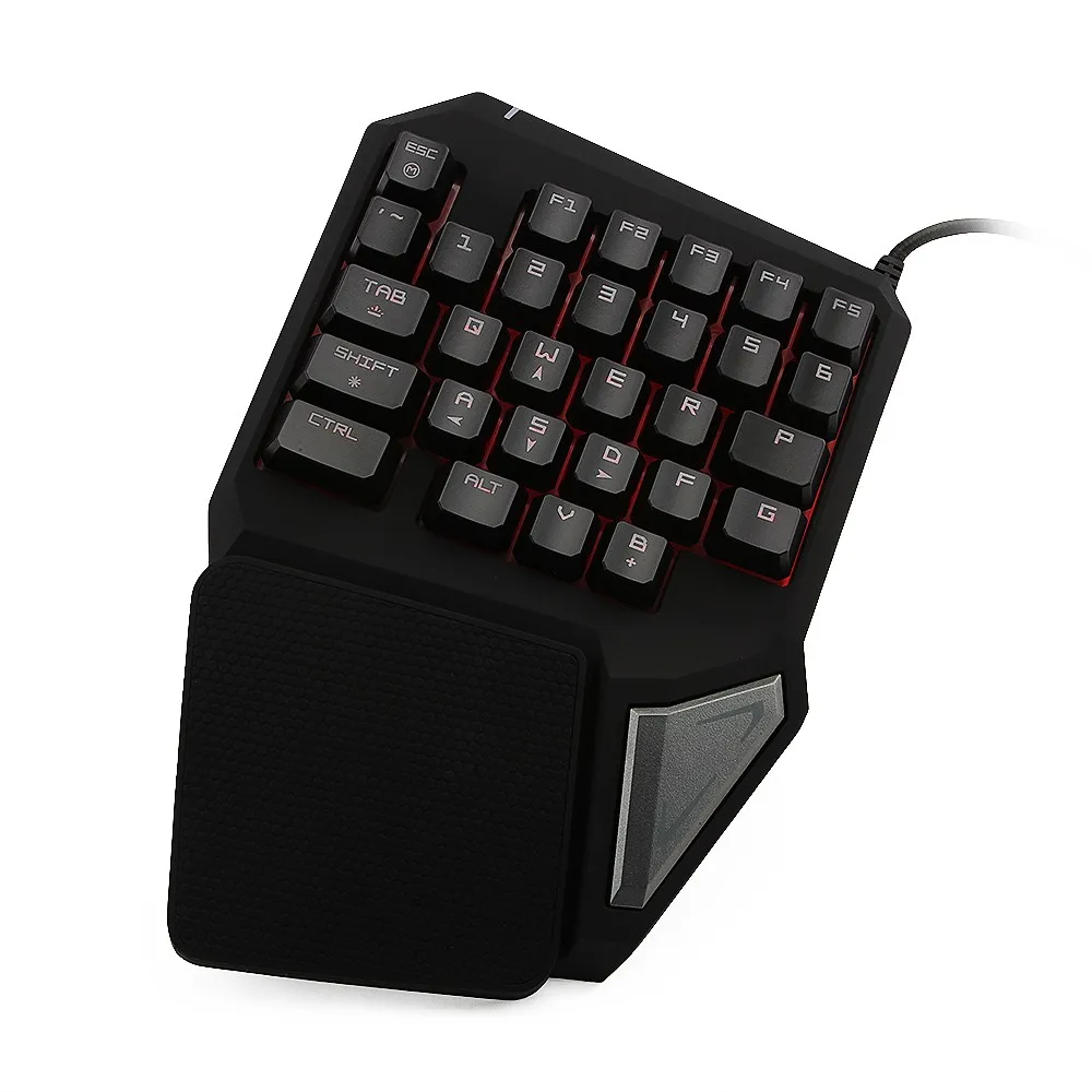 Newest Delux T9 Pro Left Hand Professional Ergonomic Gaming Keyboard ...