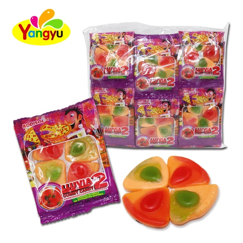 Pizza Fruit Gummies Candy - Buy Custom Gummy Candy,Chewing Fruit Candy ...