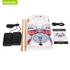 The First Factory Professional Drun Set Portable Kids Drum Set Hang Roll Up Digital Drum Set