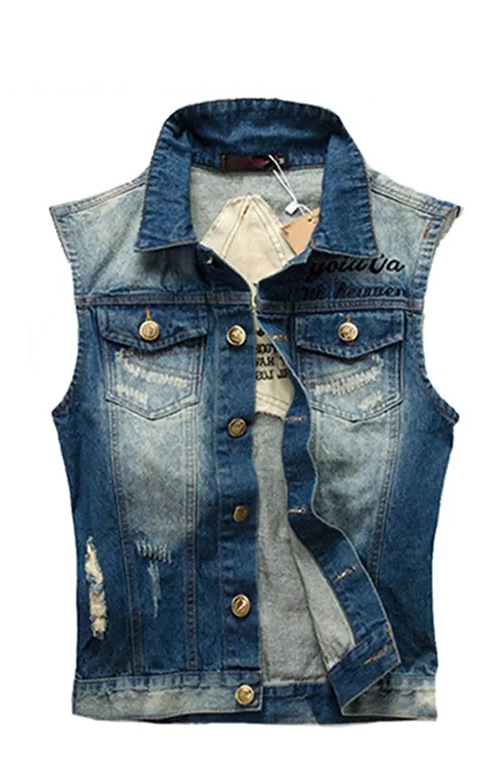 Cheap Denim Vest, find Denim Vest deals on line at
