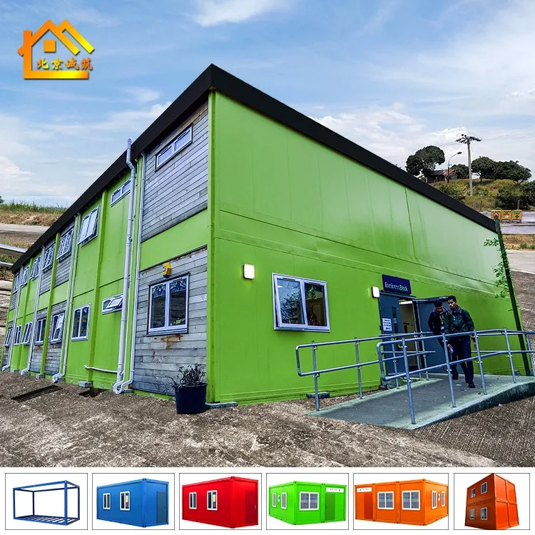 Cheap Mobile Fireproof Connected 20ft Container Homes Classroom Office