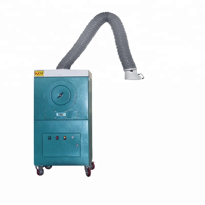 
Portable Welding Fume Extractor/Industrial Dust Collector with Double Arms for Welding and Cutting machine 