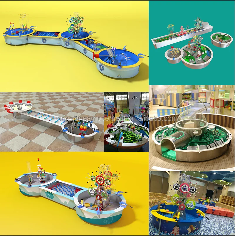 Kids Water Play Game Mini Water Park For Indoor Playground Game Buy